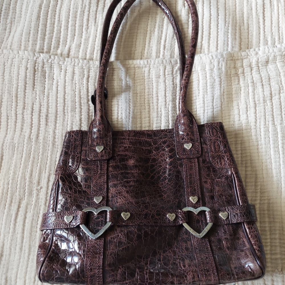 Brighton Brown leather purse.